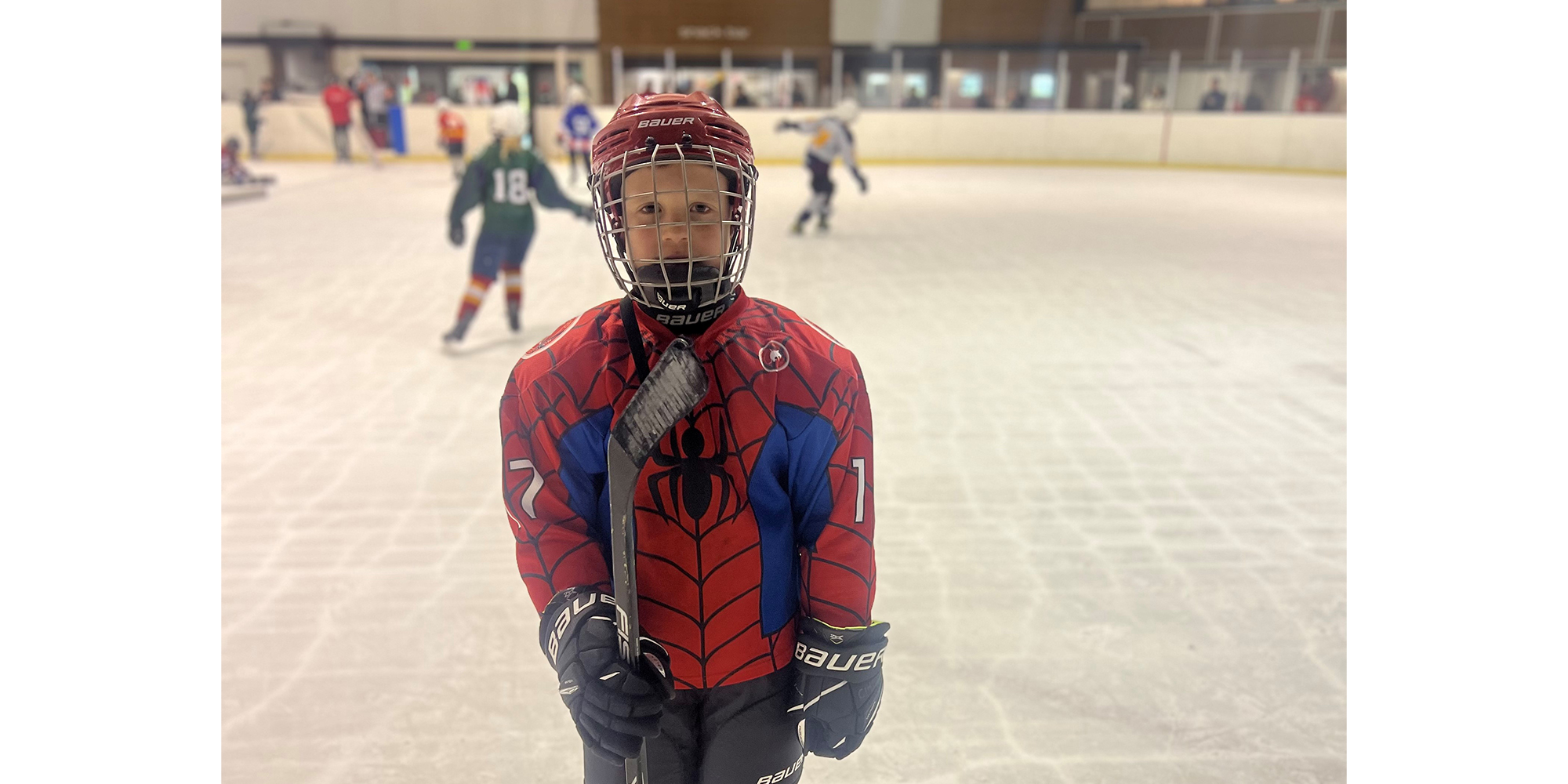 Archer Bryant Year 4 ice hockey